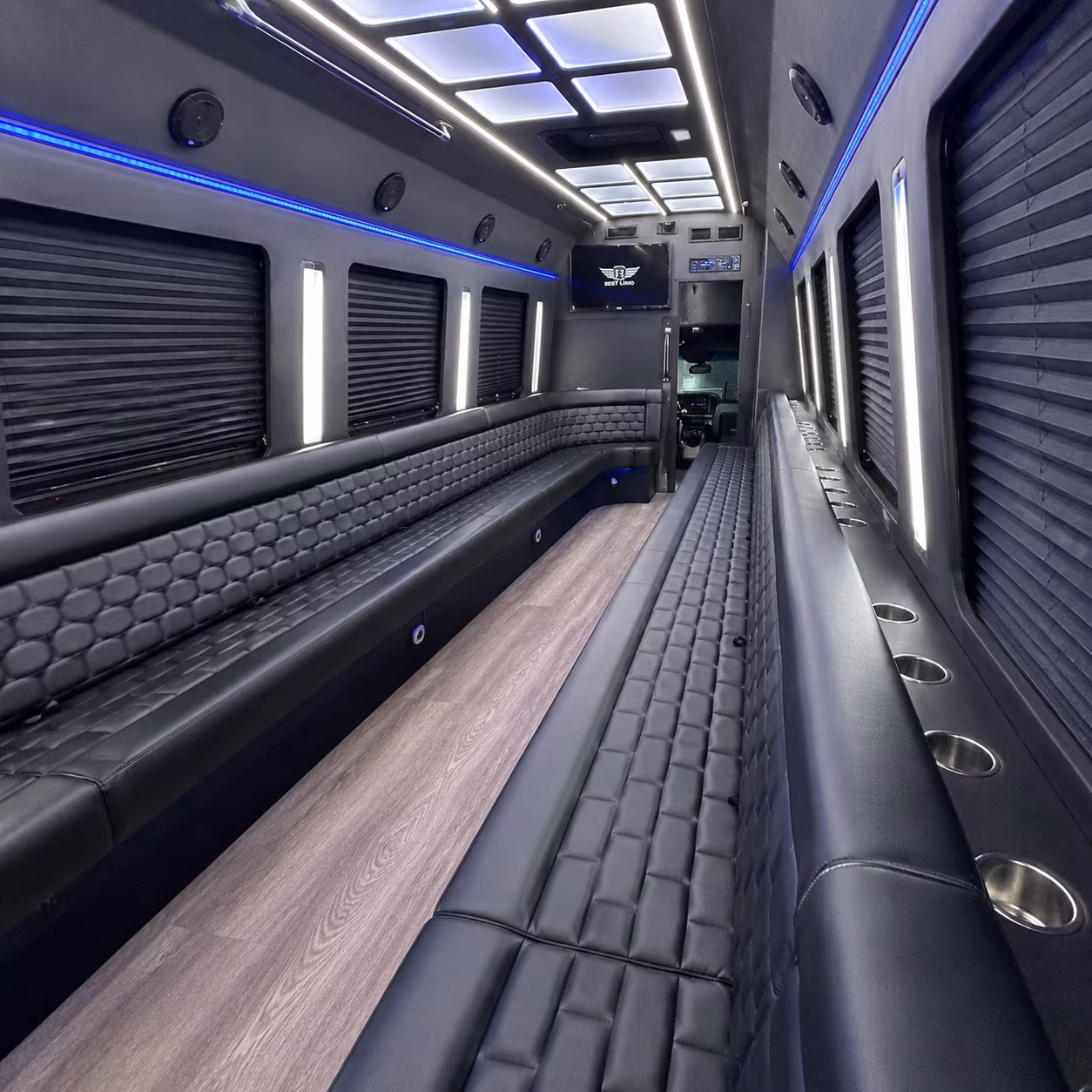 holiday party bus rental