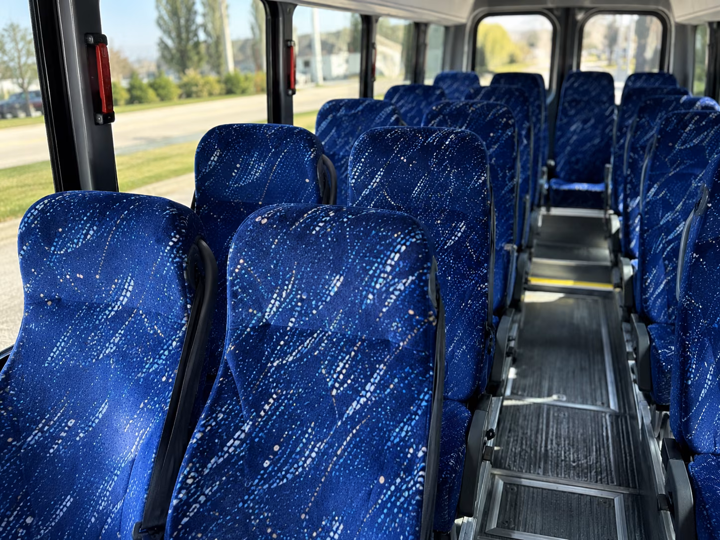 toms river 15 passenger minibus inside