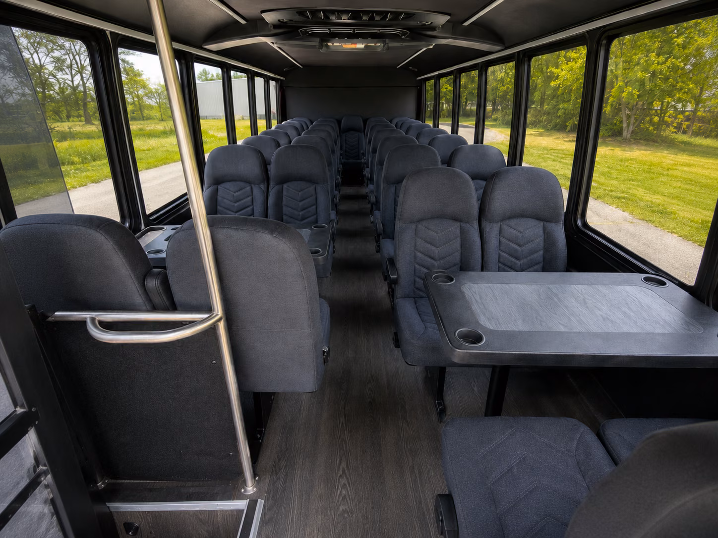 toms river 18 passenger minibus interior