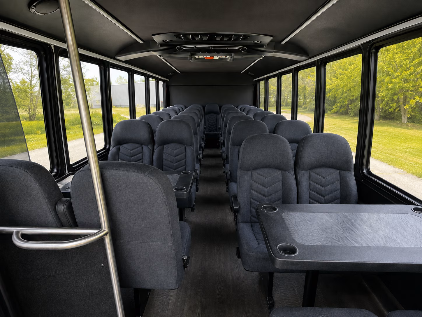 toms river 20 passenger minibus inside
