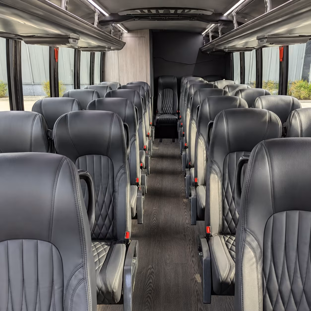 toms river 25 passenger minibus interior