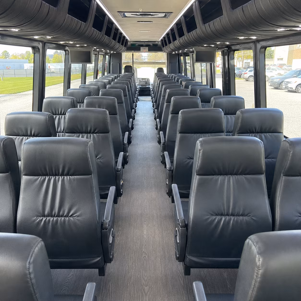 toms river 35 passenger minibus inside