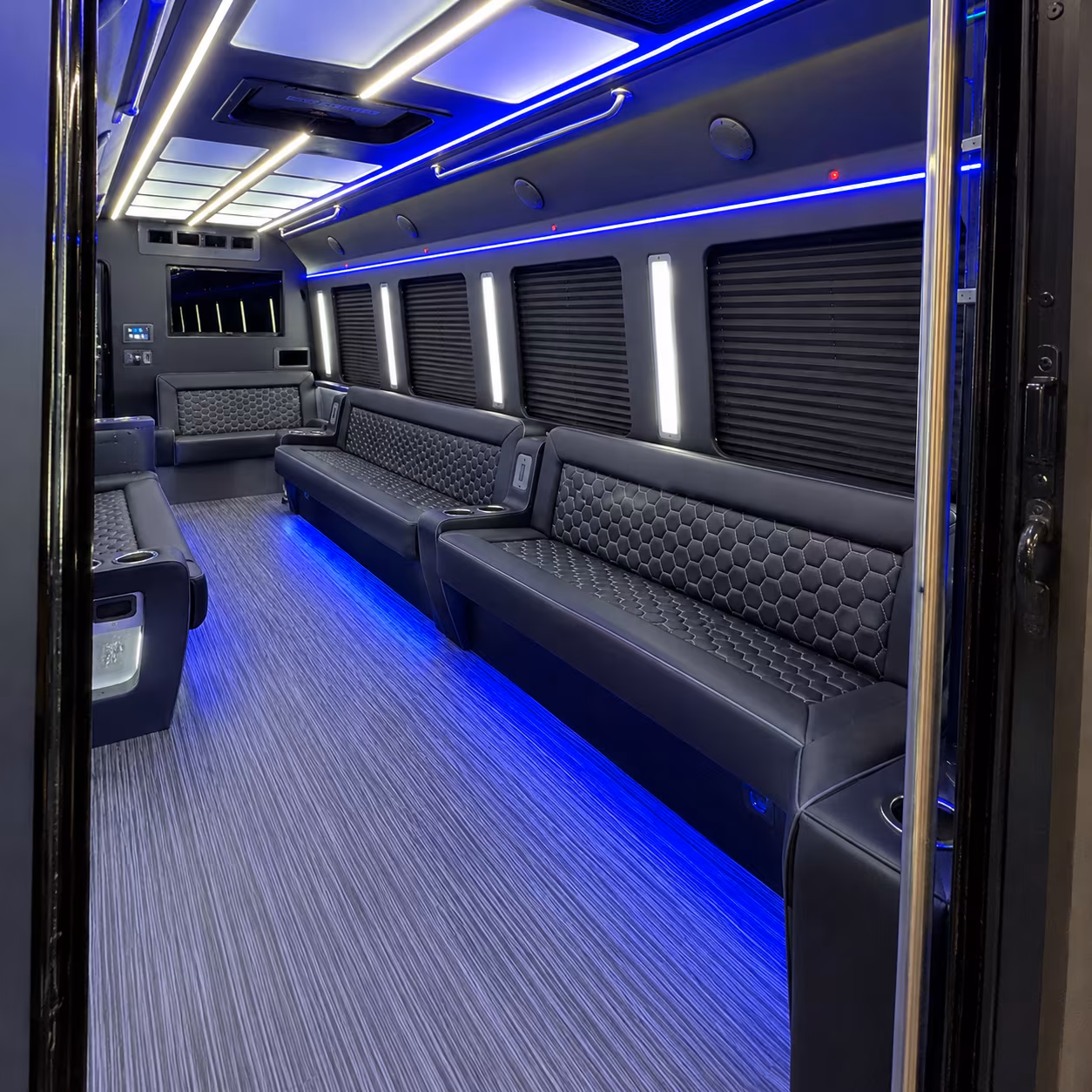 toms river party bus interior