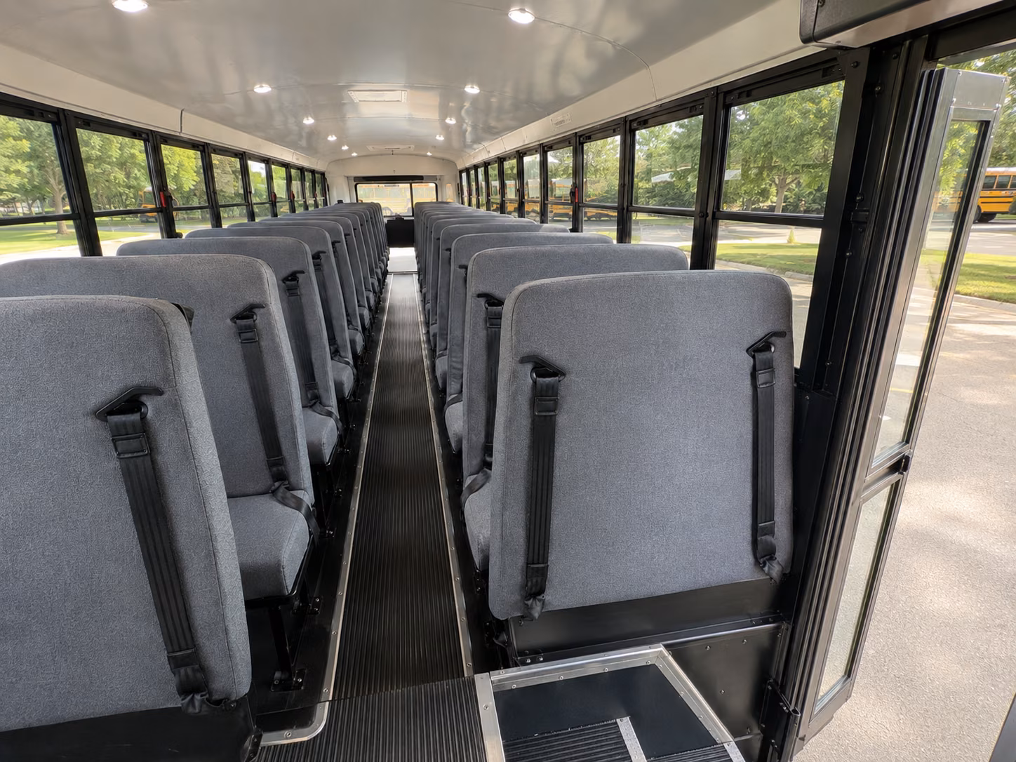 toms river school bus interior
