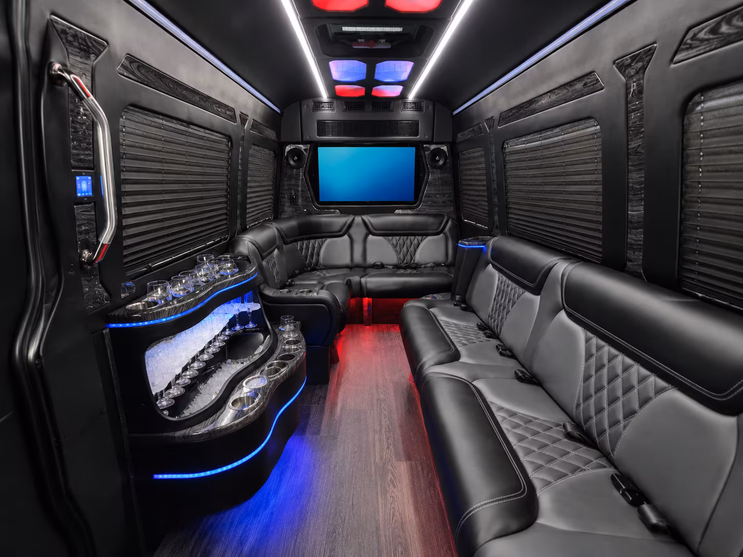 toms river sprinter limousine interior